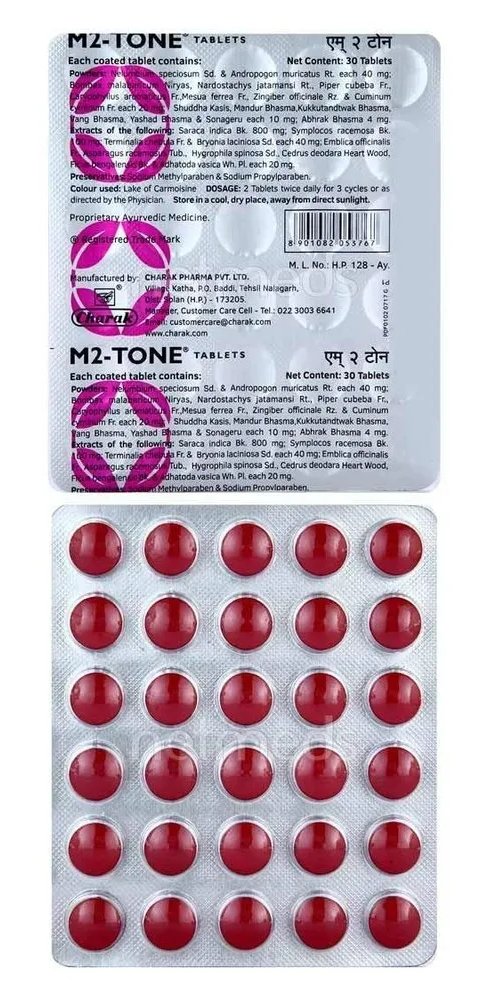 Charak M2-Tone, 30 Tablets