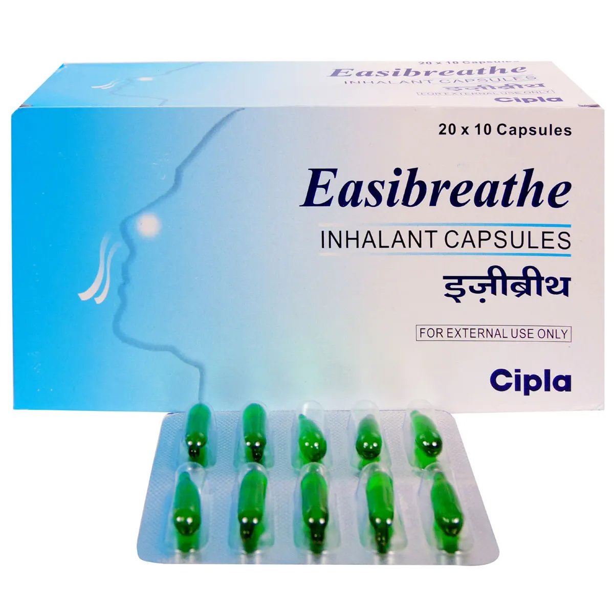 Easibreathe Inhalant Capsule 10's