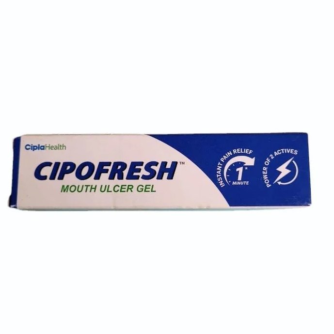 Cipofresh Mouth Ulcer Gel 12 G