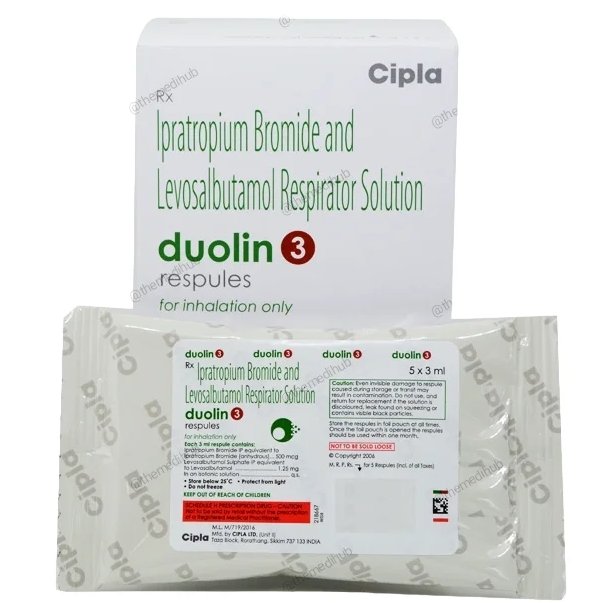 Duolin 3 Respules 5*3Ml
