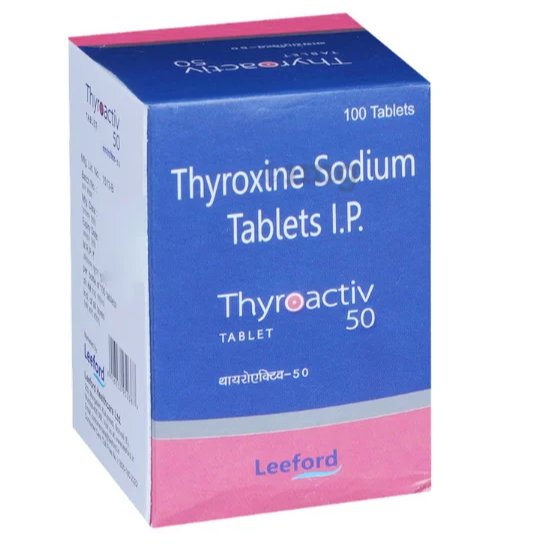 Thyroactiv 50 Tablet 100