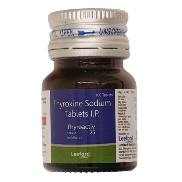 Thyroactiv 25 Tablet 100
