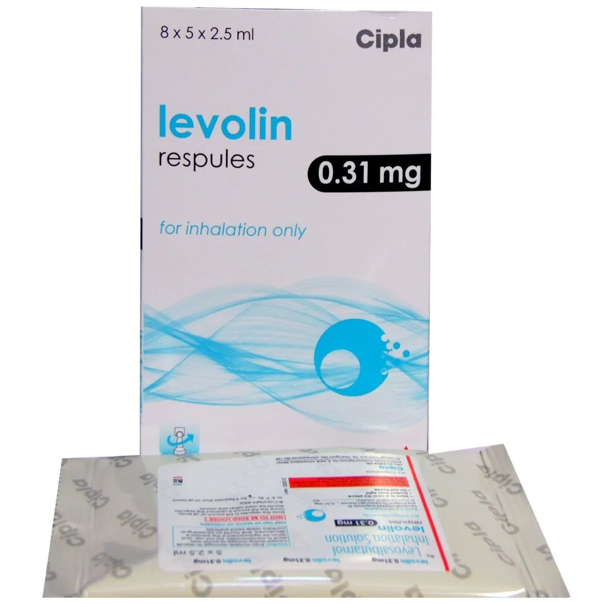 Levolin 0.31mg Respules 5x2.5ml