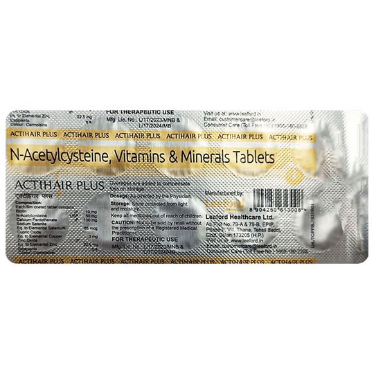 Actihair Plus Tablet 10