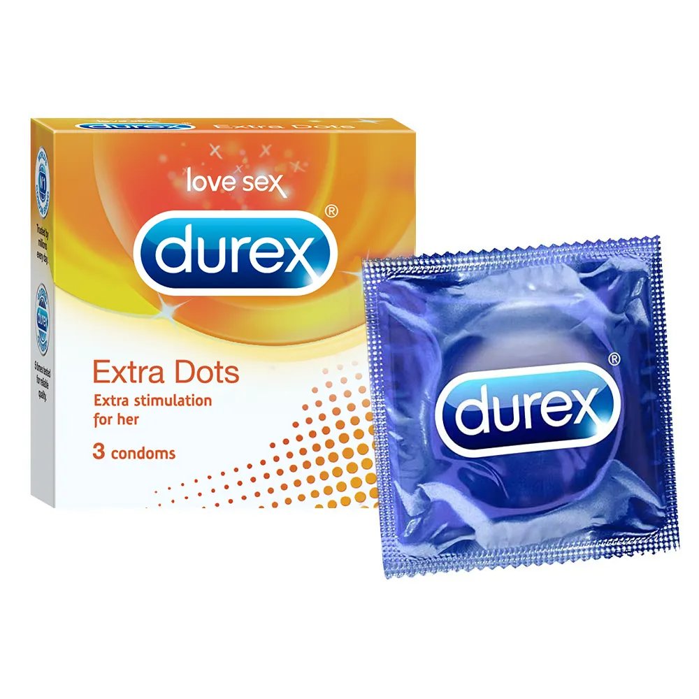 Durex Extra Dots (3S)
