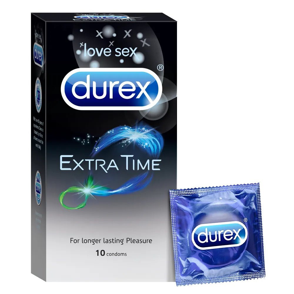 Durex Extra Time - 10 Condoms