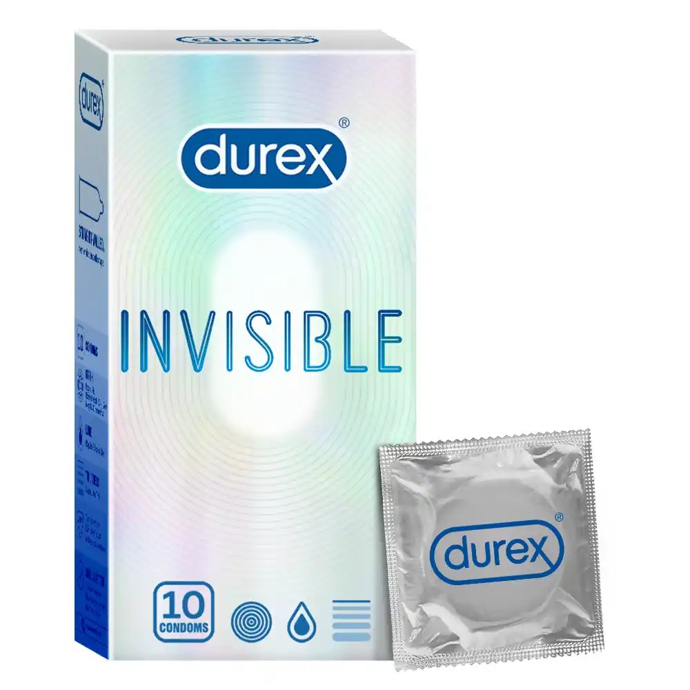 Durex Invisible - 10 Condoms