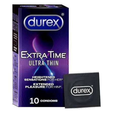 Durex Extra Time Ultra Thin 10 Condoms