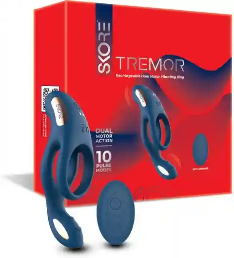 Skore Tremor Twinfold Double Sensations Vibrator For Men & Women