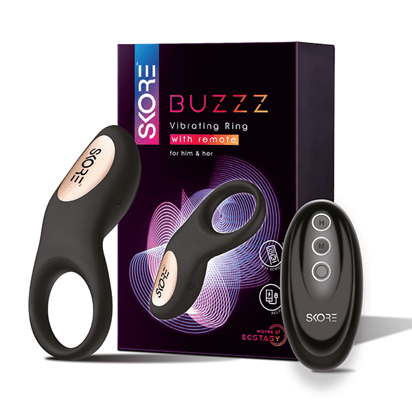 Skore Vibrating Ring | Buzzz With Remote For Him And Her