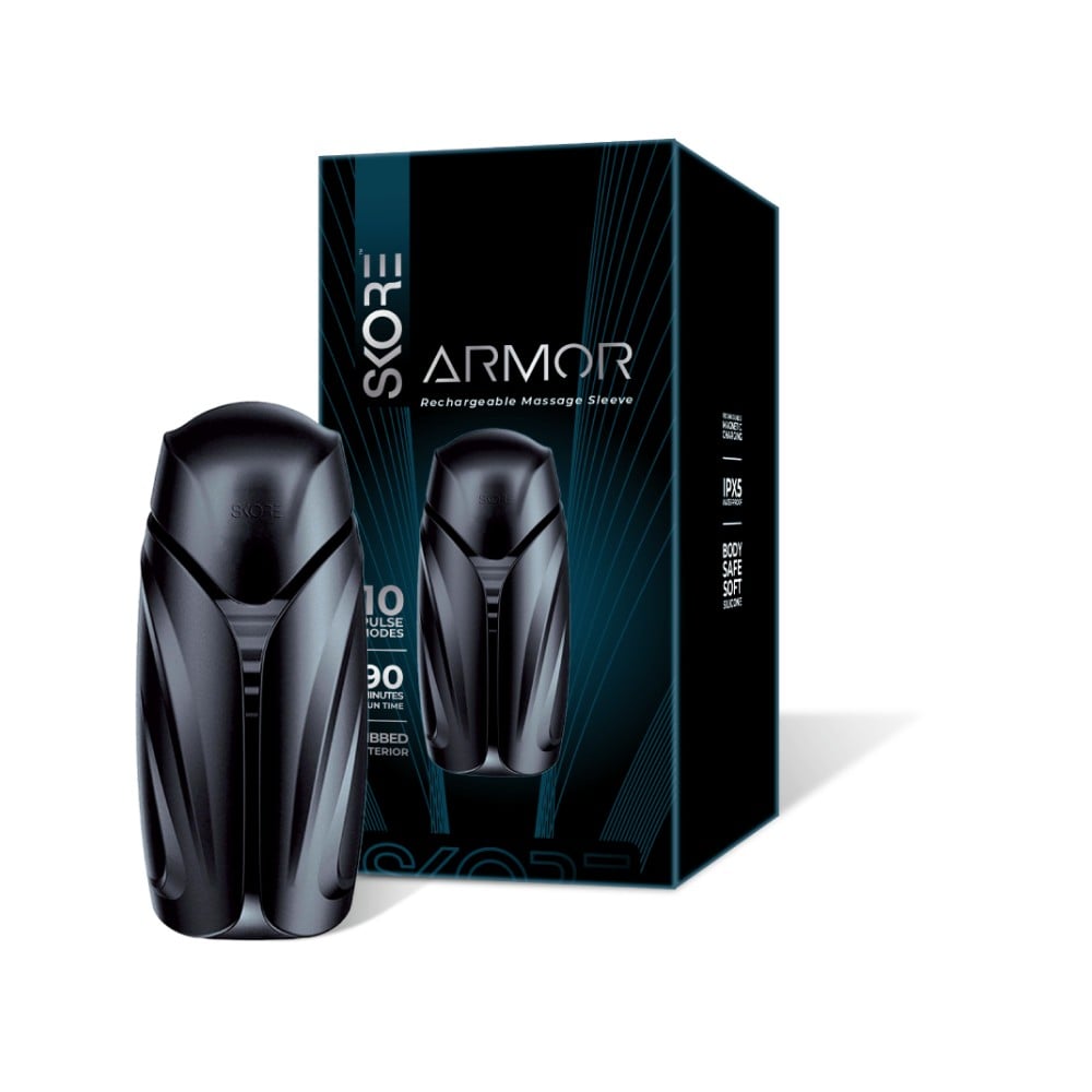 Skore ARMOR- Rechargeable Personal Massager Sleeve Storker for Men